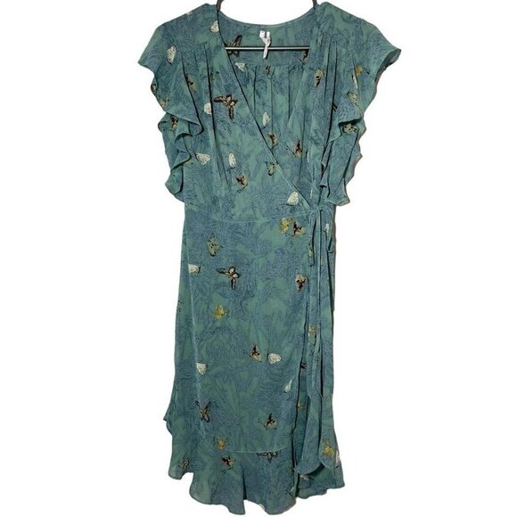 Anthropologie Feather Bone Osuna Wrap Dress size S - Picture 5 of 11